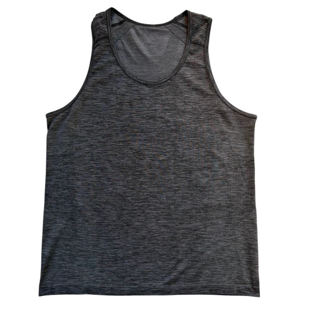 Lululemon Gray Sleeveless Athletic Tank Top‎ Women | No Size Tag | Stretch